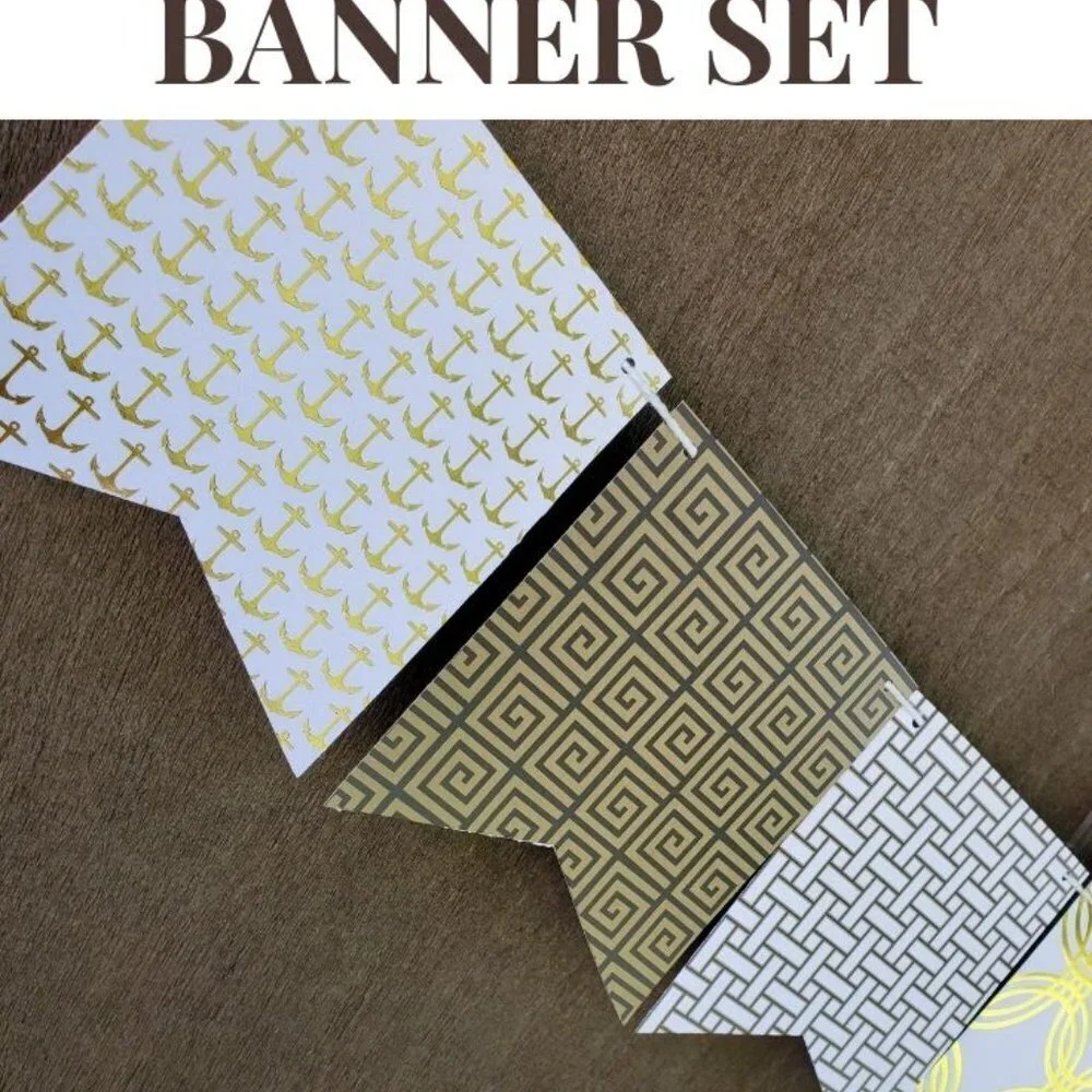 Nautical Bachelorette Party Banner | Bachelorette Party Set